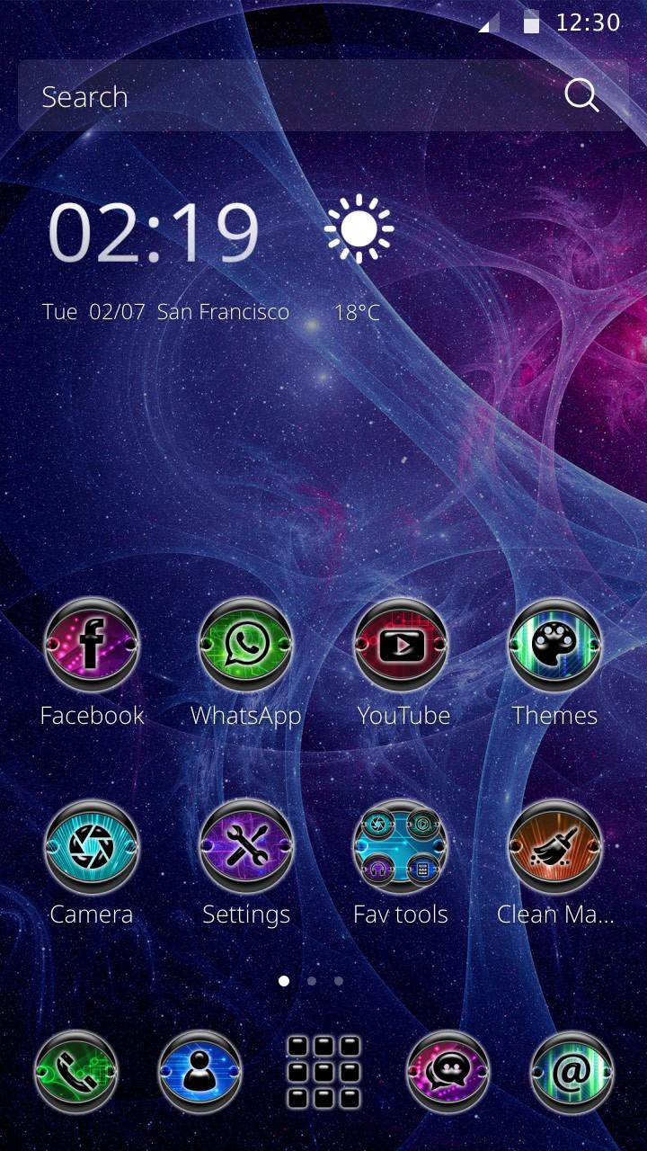 Galaxy Abstract Screen 2