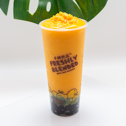 Mango Slush with Tapioca