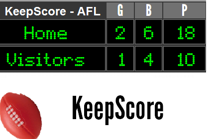 KeepScore - AFL small promo image