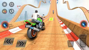 Mega Ramp Stunt Bike Games 3D Screenshot