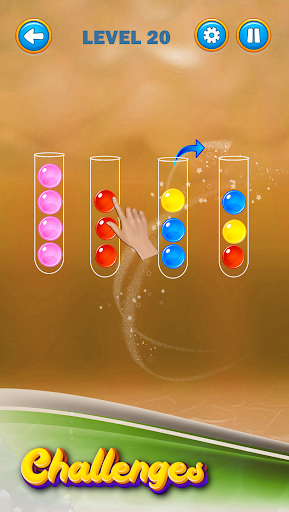 Screenshot Color Ball Sort Woody Puzzles