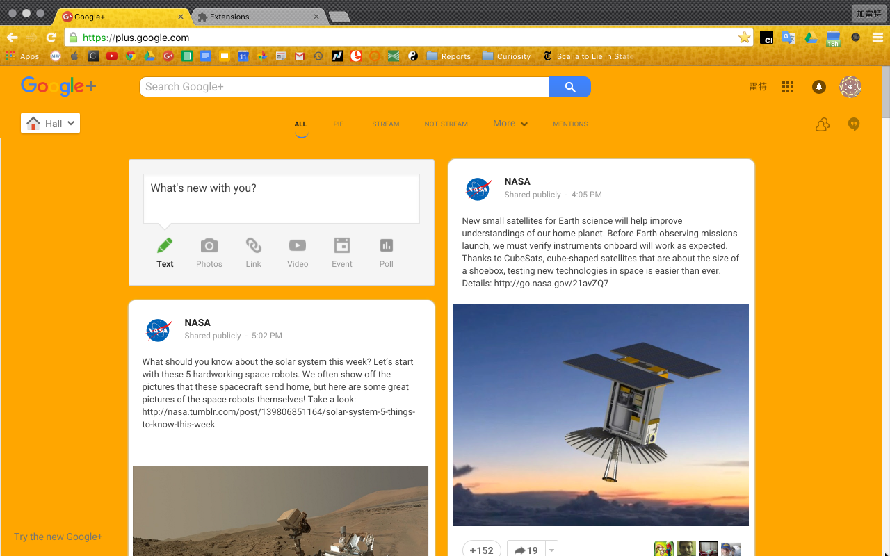 Google+ Theme Preview image 4