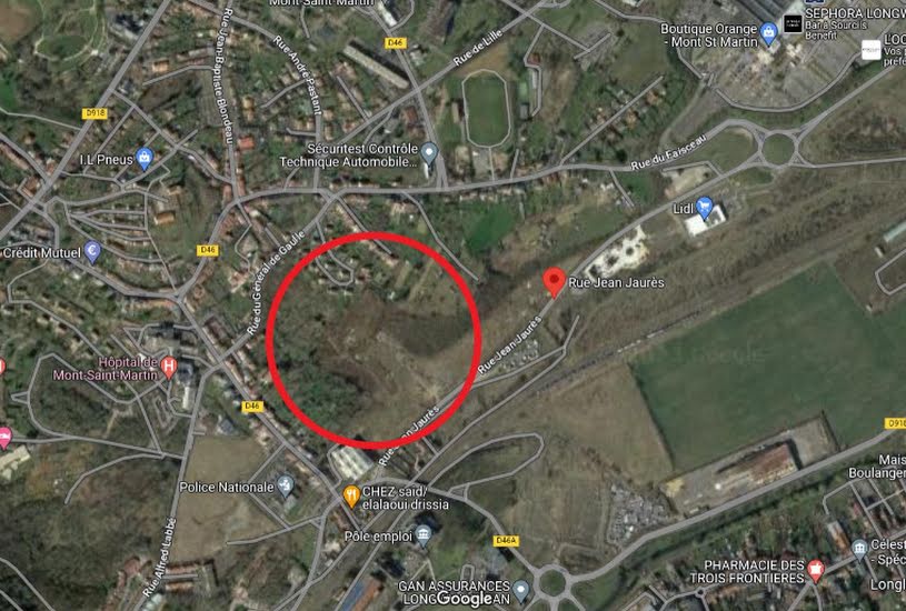  Vente Terrain + Maison - Terrain : 463m² - Maison : 101m² à Mont-Saint-Martin (54350) 