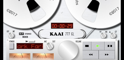 KAAI 777 GL folder player vint Screenshot