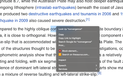 Simple Thesaurus