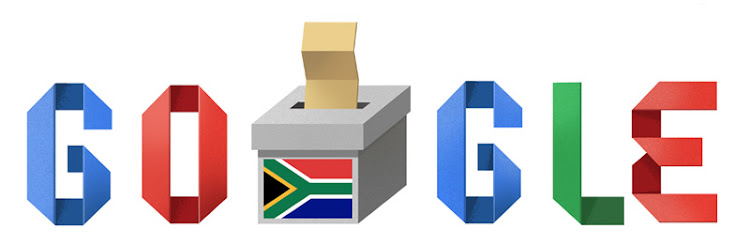 The Google Doodle celebrating South Africa's sixth democratic elections