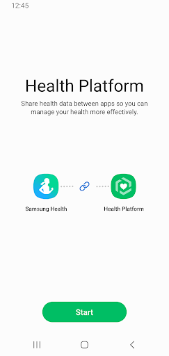 Screenshot Health Platform