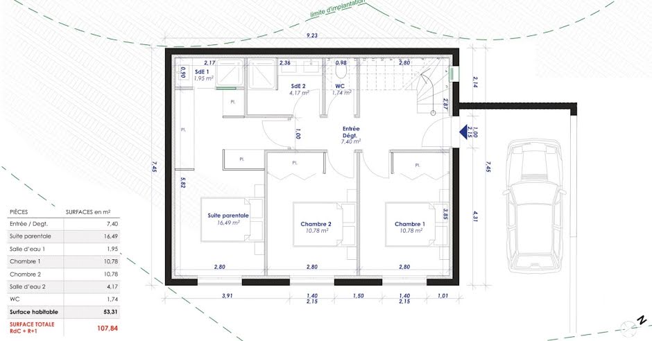 Vente terrain  578 m² à La Motte (83920), 117 000 €