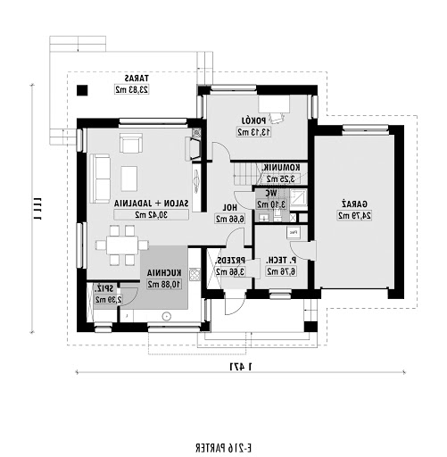 E-216 - Rzut parteru