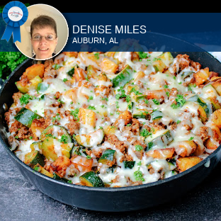 Beefy Potato Zucchini Dinner