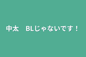 中太　BLじゃないです！