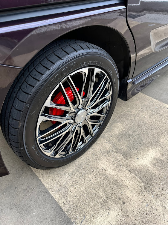 スペーシアカスタムのスペーシアカスタムMK53S・いつもイイネ&コメントありがとうございます🙇‍♂️・ドラムブレーキ＆キャリパー塗装・染めQ メッキ感覚・愛媛県に関するカスタム事例の投稿画像4枚目