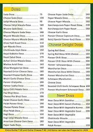 Balaji Idli House menu 2