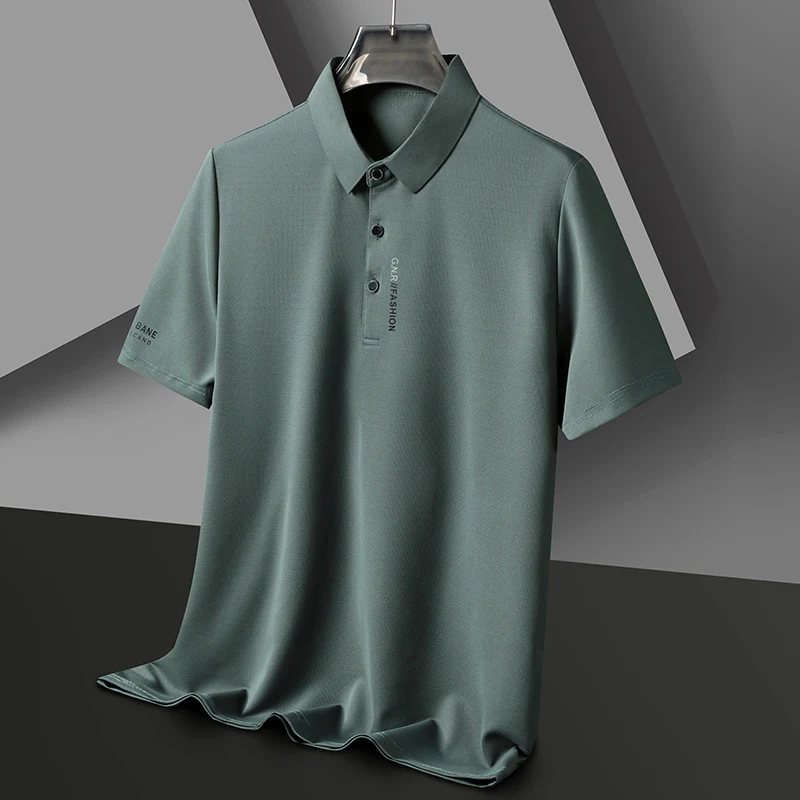 Men's Waffle Short Sleeve Polo Shirt, Breathable and Comfortable, Perfect for Everyday Wear, Casual Style, Great for War