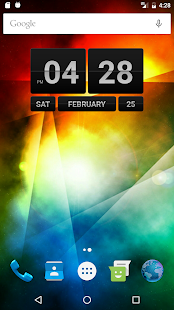 MiClock - Flip Clock Widget Ekran görüntüsü