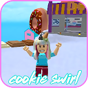 Cookie The Robloxe Swirl Obby world Mod 1.2 APK تنزيل