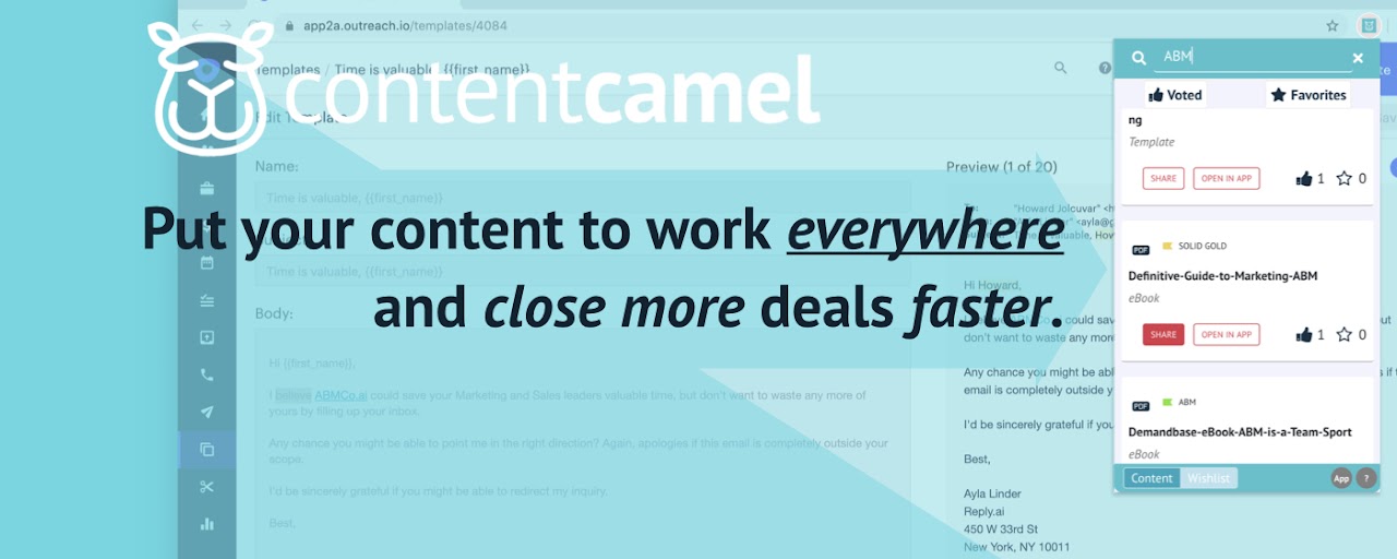 Content Camel Sales Enablement Preview image 2