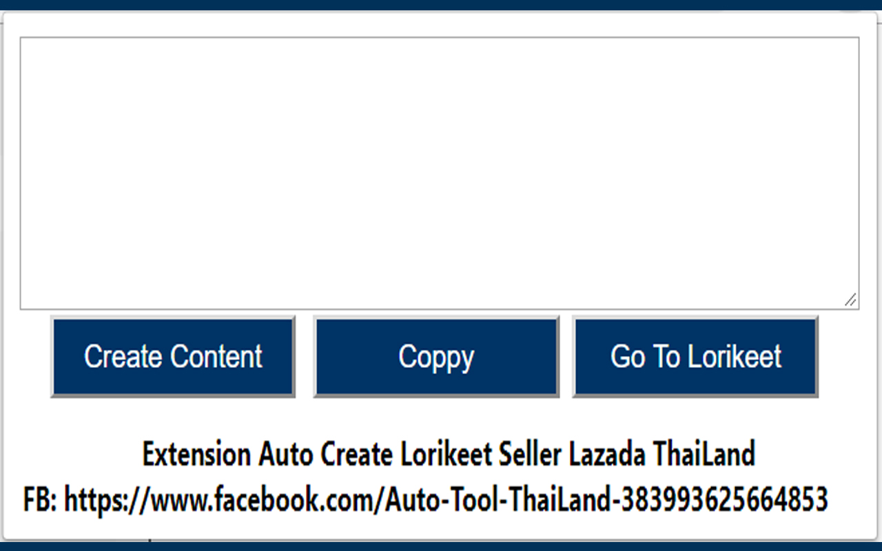 Auto Create Lorikeet Seller Lazada ThaiLand Preview image 4