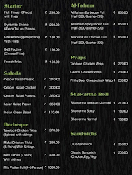 Be3 Resto & Cafe menu 5