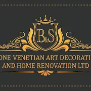 B&S Stone Venetian Art Decoration and Home Renovation Logo