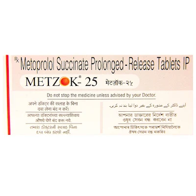 METZOK 25MG TAB 10'S