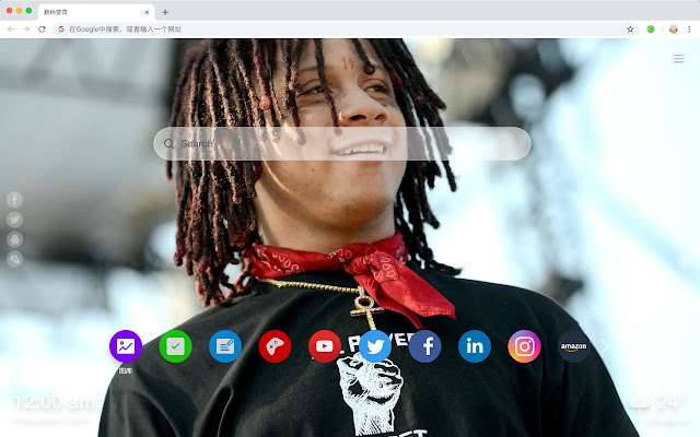 Trippie Redd Hot Stars HD New Tabs Themes