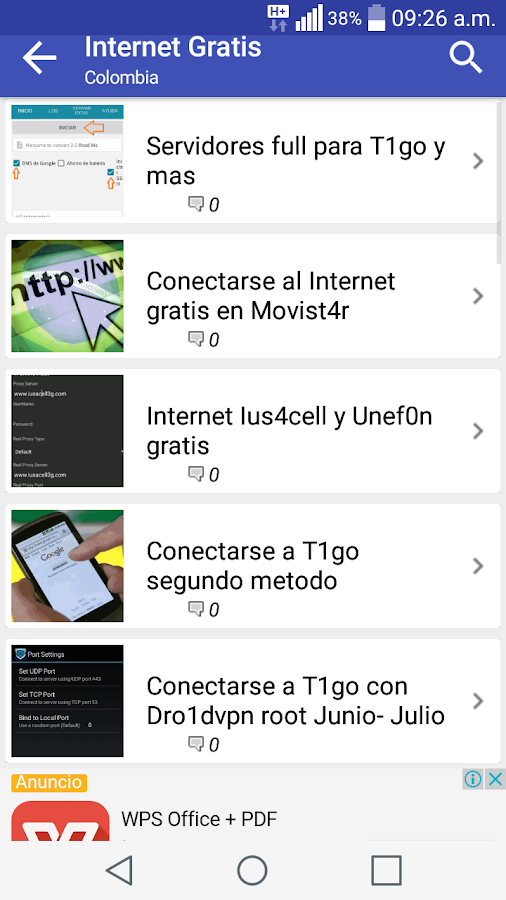 como tener internet gratis ilimitado para android cualquier pais y compañia 2017, como tener internet totalmente gratis para android 2017, como tener internet gratis para android