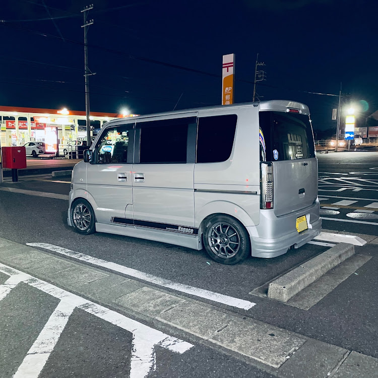 エブリイワゴンの仕事おわり・DIY・3月もよろしくお願いします・グランツーリスモ7に関するカスタム事例の投稿画像1枚目