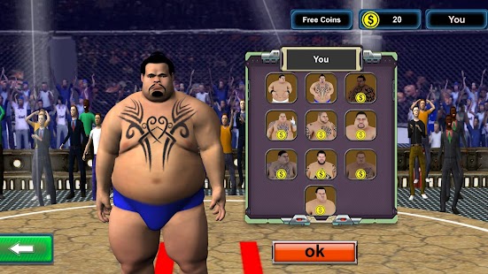 Sumo wrestling Revolution 2017: Pro Stars Fighting Screenshot