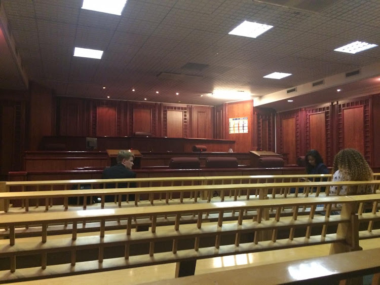 A view inside the court where trade union Solidarity will go head to head with the Sports Ministry and its Federations over the transformation charter.