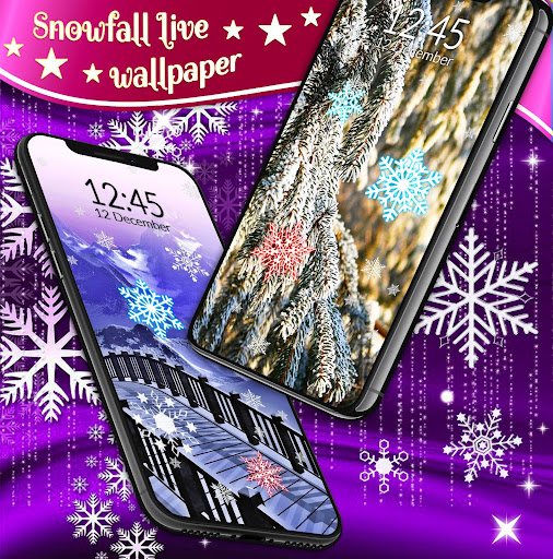Snowfall Live Wallpaper ❄️ Winter Snow Wallpapers