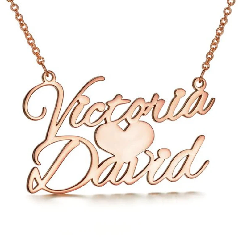 Letter DIY Sterling Zilver 925 Hart Ketting, personaliseerbaar en stijlvol, ideaal als cadeau. Een unieke manier om liefde te tonen en een blijvende herinnering te creëren.