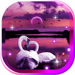 Cover Image of डाउनलोड Swans Nobles LWP 1.0 APK