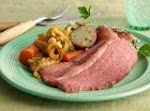 Corned Beef and Cabbage with Herb Buttered Potatoes was pinched from <a href="http://www.foodnetwork.com/recipes/sandra-lee/corned-beef-and-cabbage-with-herb-buttered-potatoes-recipe/index.html" target="_blank">www.foodnetwork.com.</a>