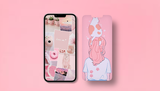 Screenshot Pink Aesthetic Wallpaper