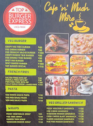 Top Burger Express menu 1