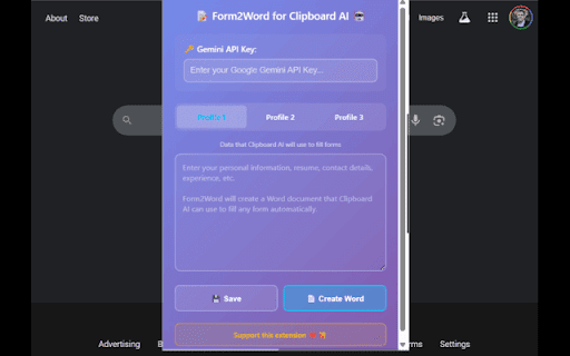 Form2Word for Clipboard AI