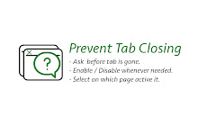 Prevent Tab Closing small promo image