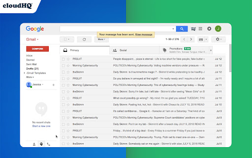 Embed YouTube™ Videos in Gmail by cloudHQ