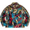 saint michael fleece jacket ss21