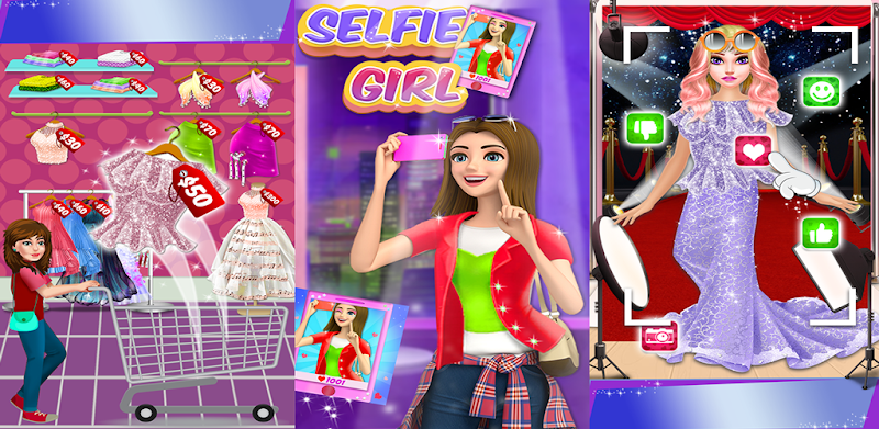 Superstar Selfie Queen: Social Girl Fashion