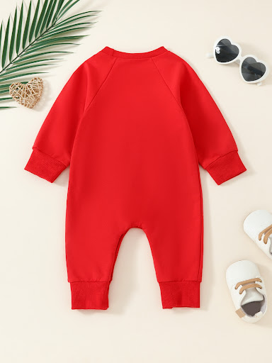 Title 18, Baby One-piece Romper Long Climbing Love, desig...