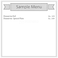 Shawarma World menu 1