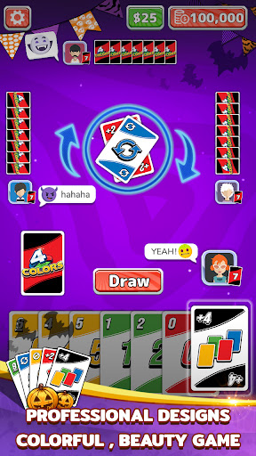 Screenshot 4 Colors Card Game