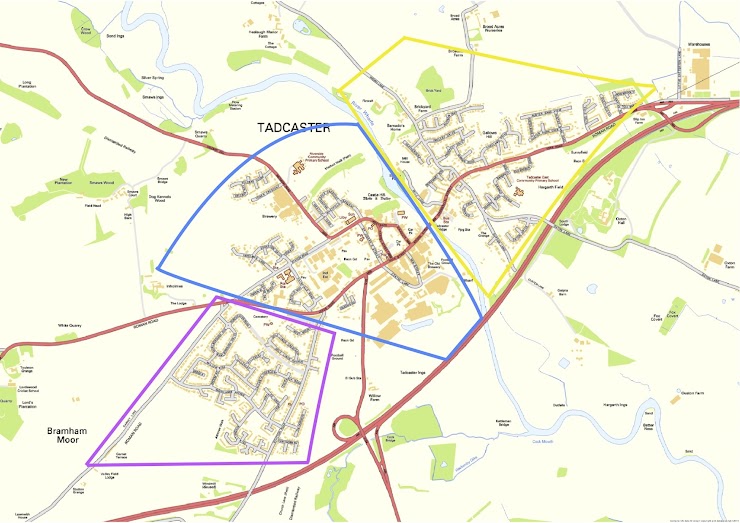 Volunteer zone map