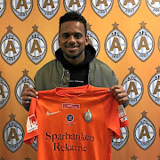 Kermit Erasmus  signed for Swedish second  division side AFC Eskilstuna yesterday. / Twitter