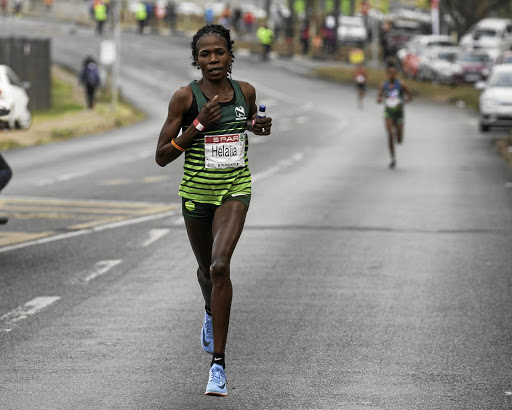 Helalia Johannes leads the field in Pietermaritzburg.