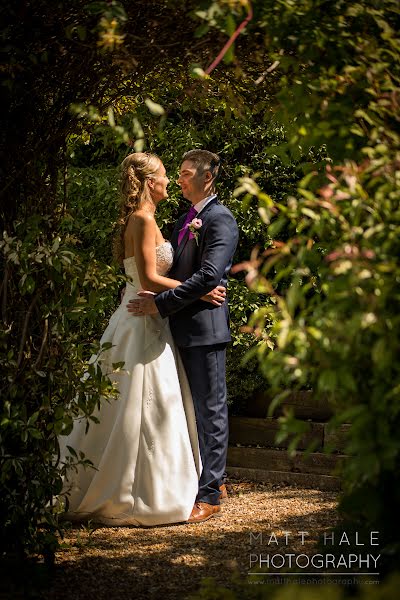 Fotografo di matrimoni Matt Hale (hale). Foto del 17 giugno 2019