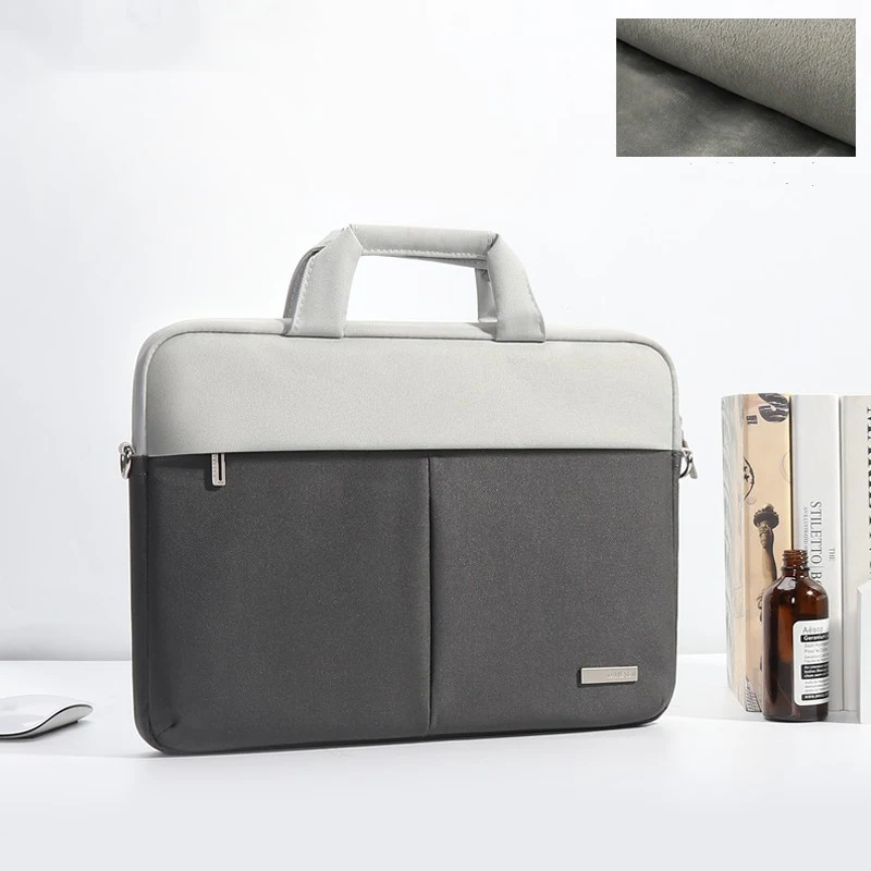A Bolsa para Notebook Simples e Leve. Transporte seu notebook com conforto e praticidade. Design simples e leve, perfeito para o dia a dia.