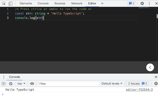 TypeScript Editor